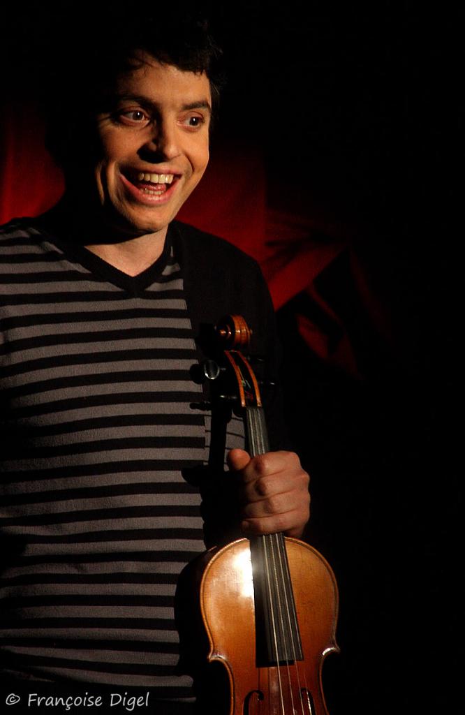 Sébastien Meyer au violon